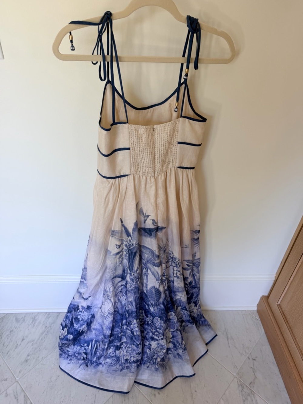 Zimmermann Wylie Picnic Midi Dress size 2 - Picture 3 of 8